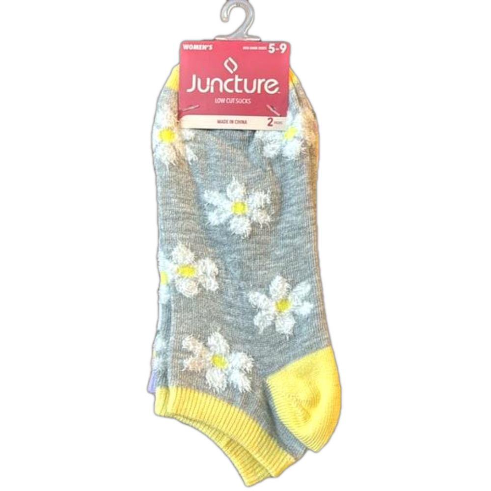 Juncture Two Pair Low Cut Socks NWT